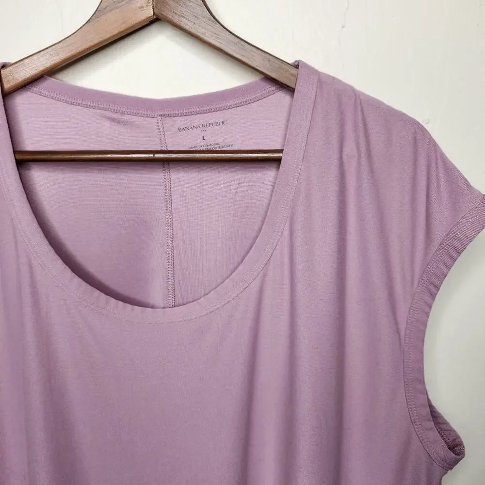 🌻3 For $18 Banana Republic Purple Sleeveless Top Women's Size Large